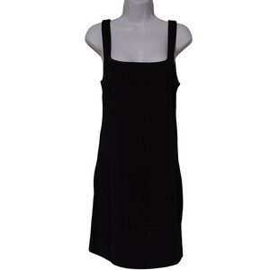 Babaton Womens Black Square Neck Shapewear Contour Bodycon Dress L